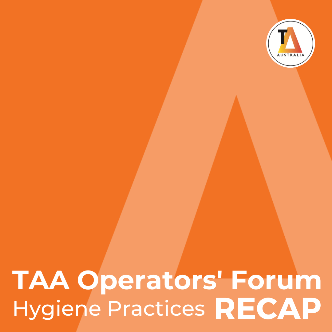 TAA Operators' Forum Hygiene Practices