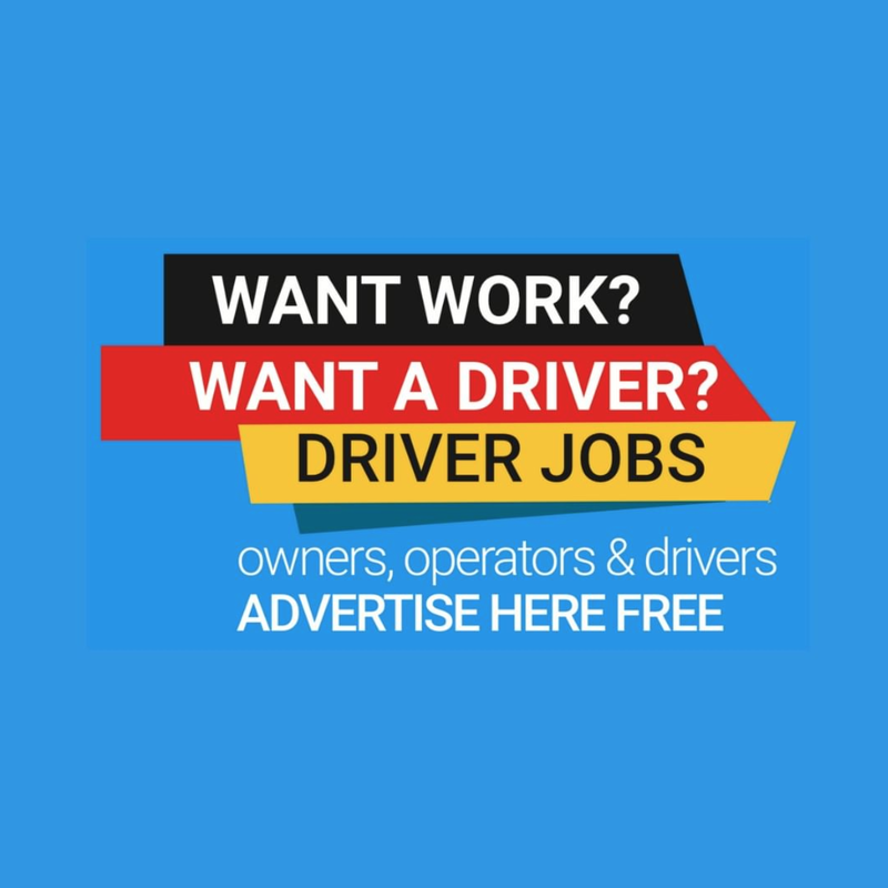 Driver Jobs – Want Work? Want A Driver?