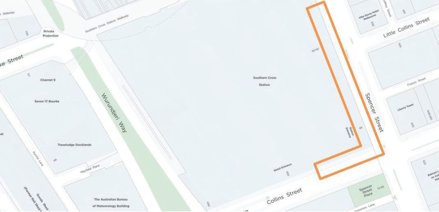 Location of Security Upgrades – Southern Cross